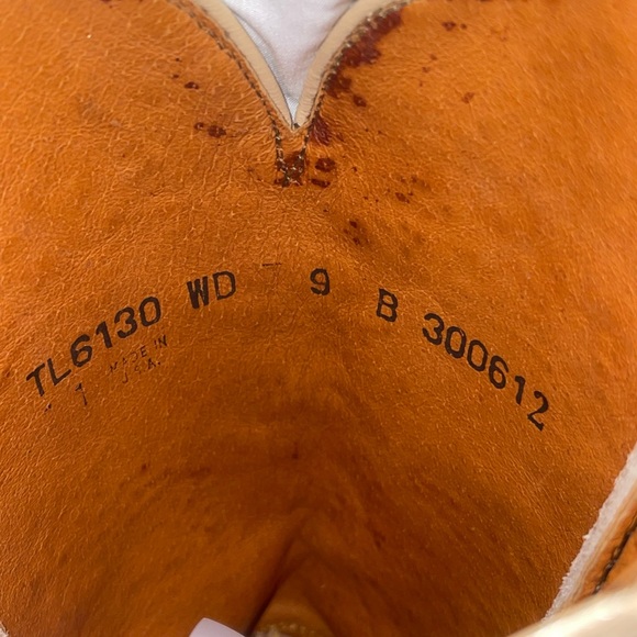 Lucchese cream/gold crackle - Picture 6 of 16